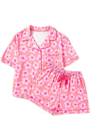 PREORDER: Floral Button Down Pajama Set in Four Colors