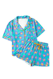 PREORDER: Floral Button Down Pajama Set in Four Colors