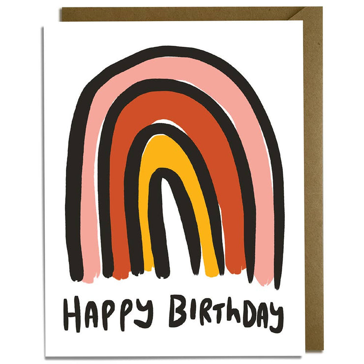 Rainbow Birthday Card