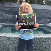 First & Last Day of School Signs | Photo Prop Deck | 17 Grades including T-K | (4) Styles - Denise Albright® 