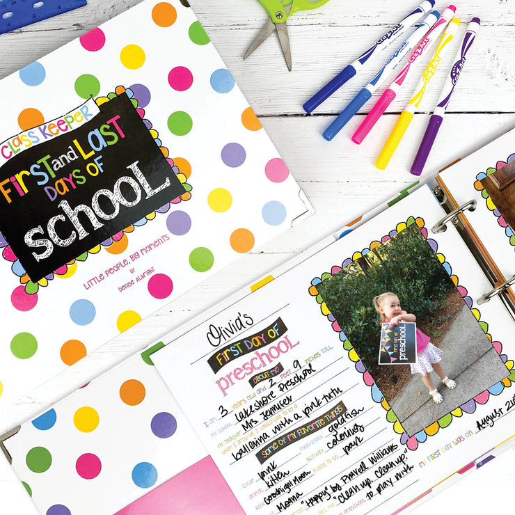 Class Keeper® Easiest School Days Memory Book | (2) Styles | Keepsake - Denise Albright® 