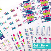 Best Planner Stickers | Family, Work, To-Dos, Events, Goals | 8 Styles - Denise Albright® 