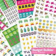 Best Planner Stickers | Family, Work, To-Dos, Events, Goals | 8 Styles - Denise Albright® 