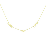 Custom My Mantra/ Name Necklace