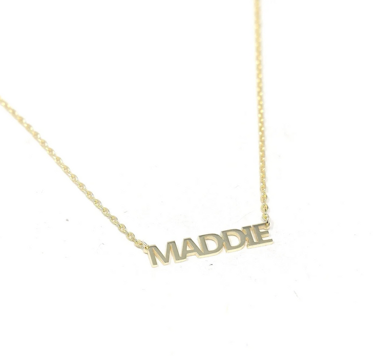 Custom My Mantra/ Name Necklace