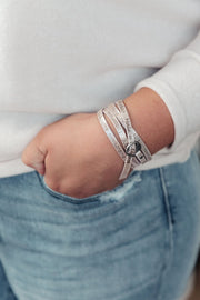 Good Work(s) You Are Beautiful Wrap Around Bracelet