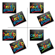 First & Last Day of School Signs | Photo Prop Deck | 17 Grades including T-K | (4) Styles - Denise Albright® 